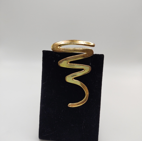 Vintage Brooch Gold Tone - Picture 4 of 4